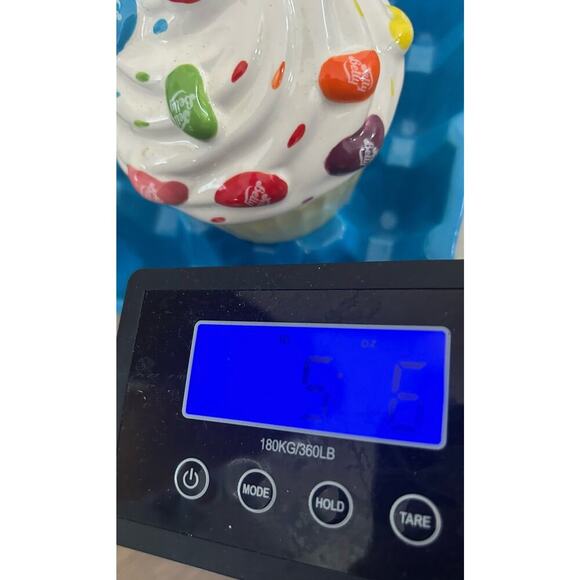 2 Ceramic Blue Egg Crates for Easter Eggs Refrigerator Jelly Belly Cupcake Dish - Picture 9 of 11